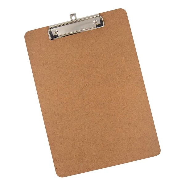 Wedo Klemmbrett A4 MDF braun braun, 22.7x3.25 cm Image