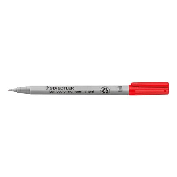 Staedtler Universalstift / Folienstift »Lumocolor® non-permanent« 0,4 mm 10 Stück rot Image