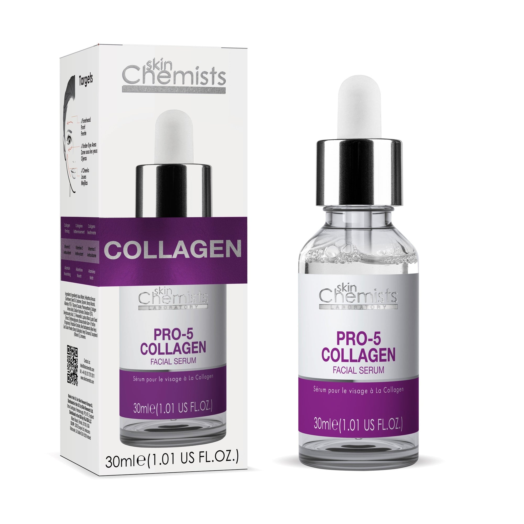 skinChemists Pro-Collagen 5 Gesichtsserum 30ml Image