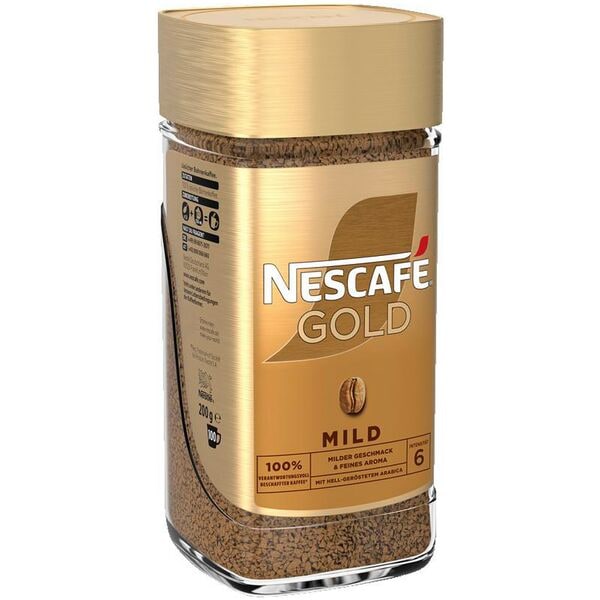 Nescafe Instantkaffee Gold mild 200.0 g gold Image