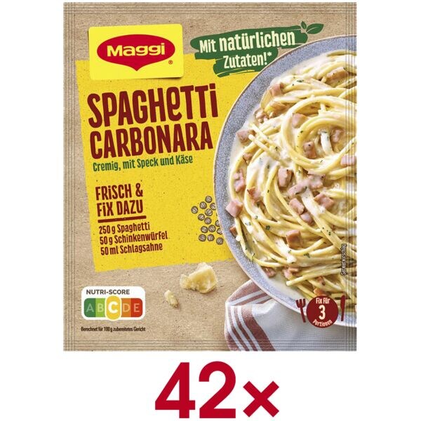 Maggi 42er-Pack Fix-Tütchen »Spaghetti Carbonara« Image