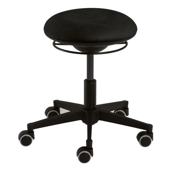 mayer Sitzmöbel Funktionsdrehhocker 1353 Kunststoff-Fußkreuz schwarz Image