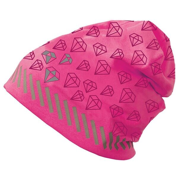 ROTH Kinder-Mütze »Diamant« rosa Einheitsgröße rosa Image