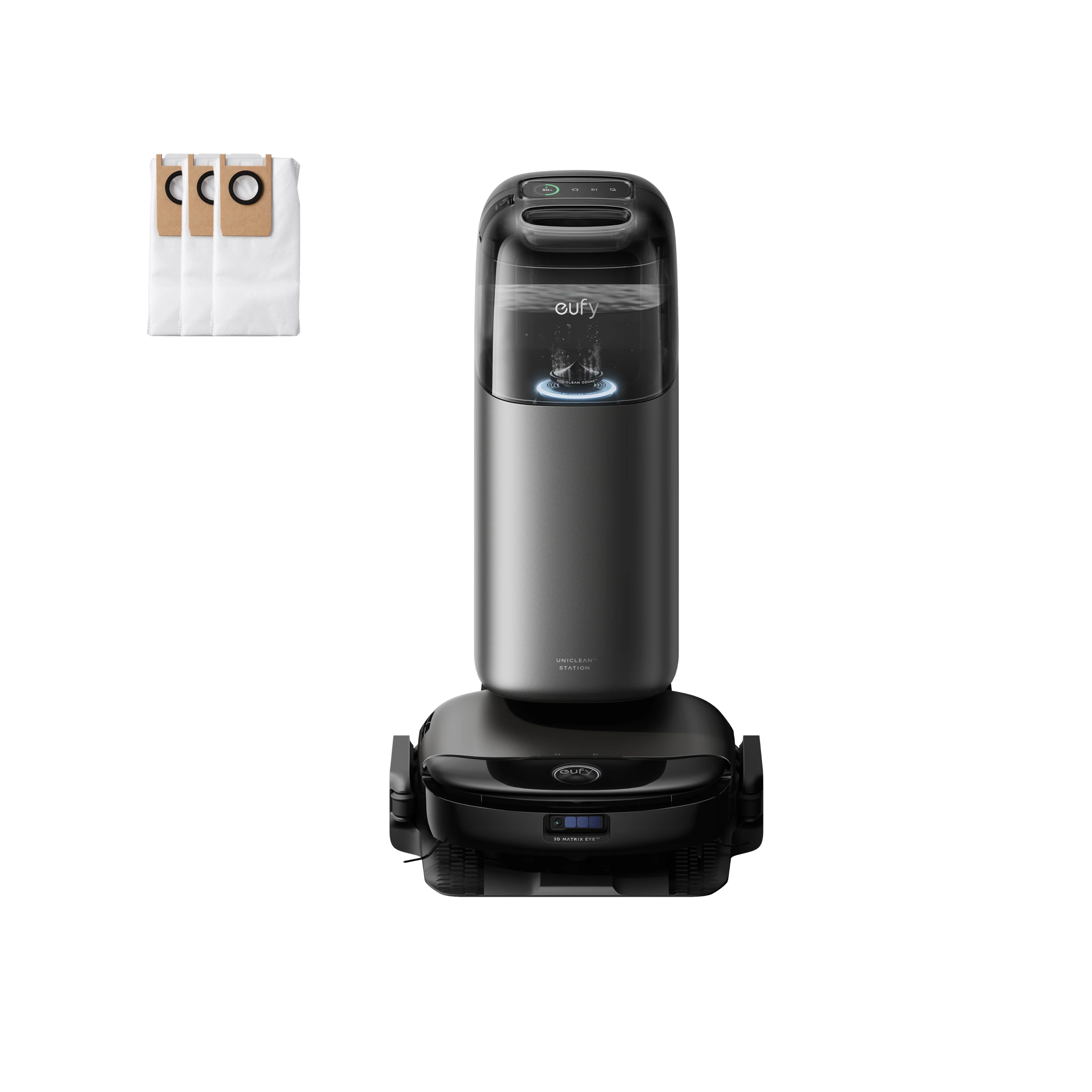 eufy Robot Vacuum Omni S1 with 3 Dust Bags