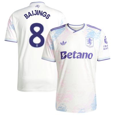 Aston Villa adidas Ausweichtrikot 2025-26 mit Aufdruck Pokal Baijings 8 Image