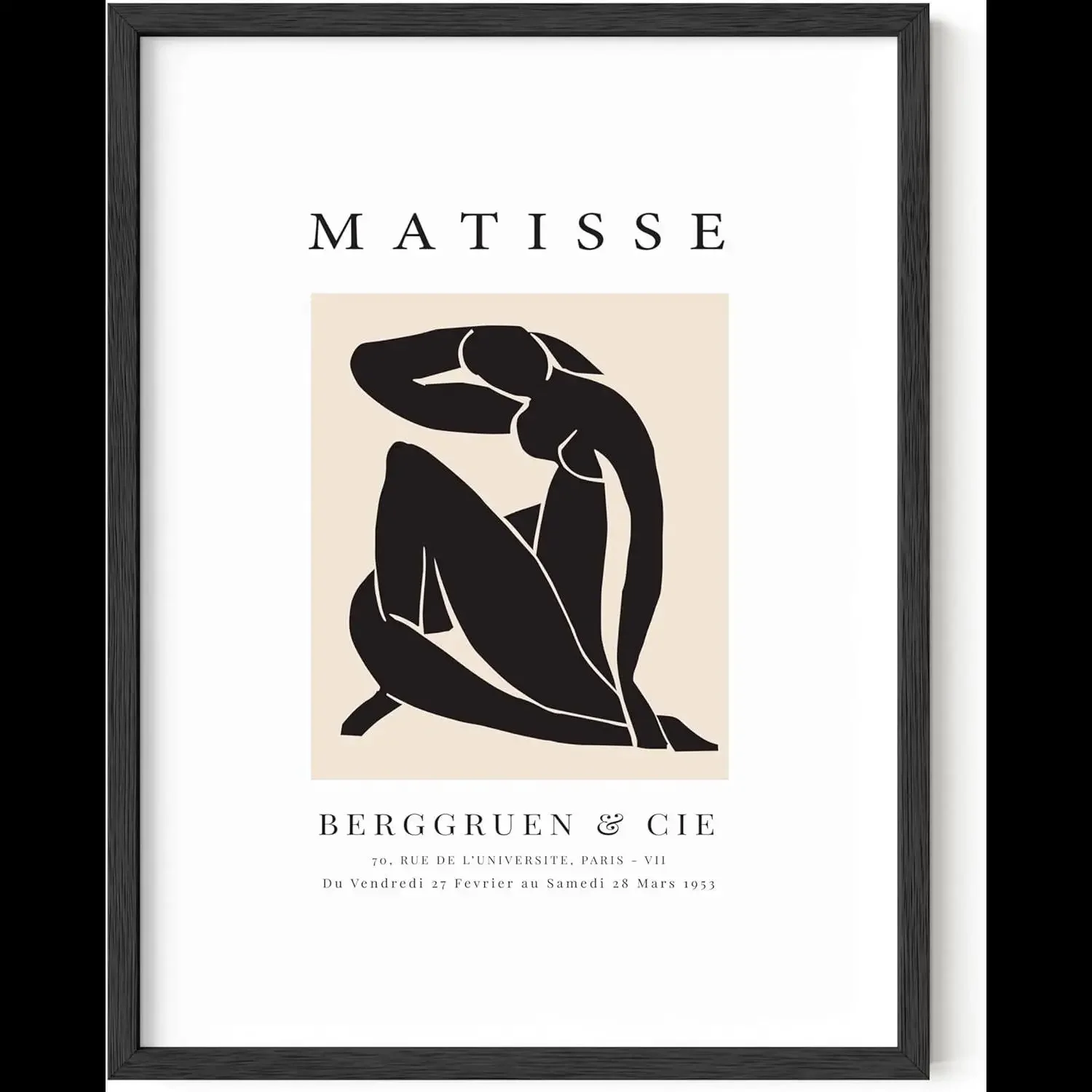 Haus and Hues Henri Matisse Art Prints Posters Abstract Expressionism Wall Art Scandinavian Decor