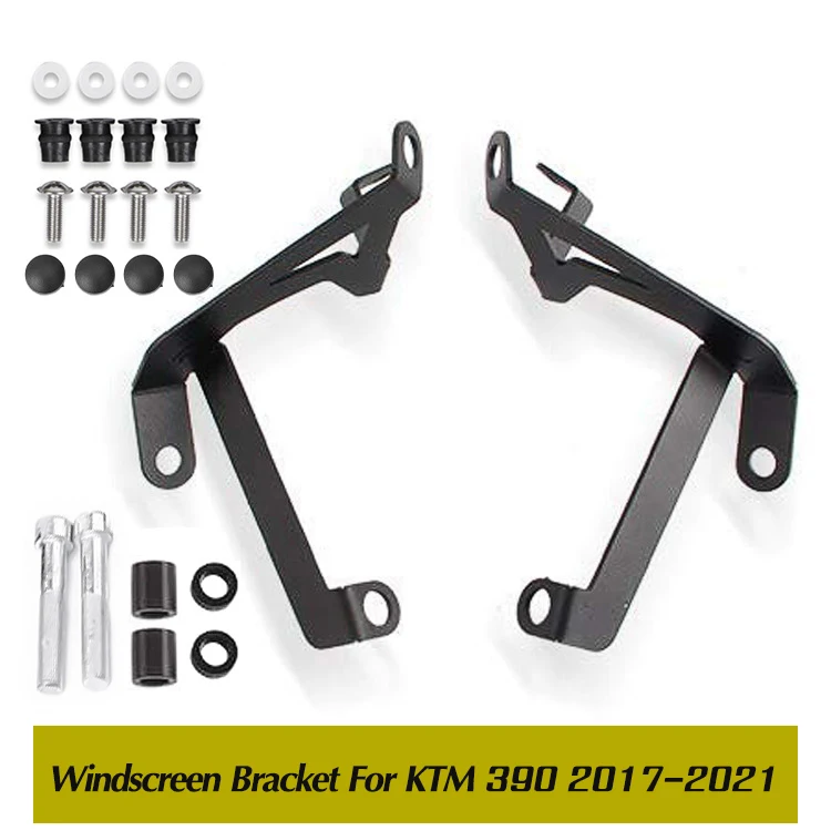 Motorcycle Accessories Windshield Windscreen Bracket for KTM Duke 390 2017 2018 2019 2020 2021 Wind Deflector Mounting Support