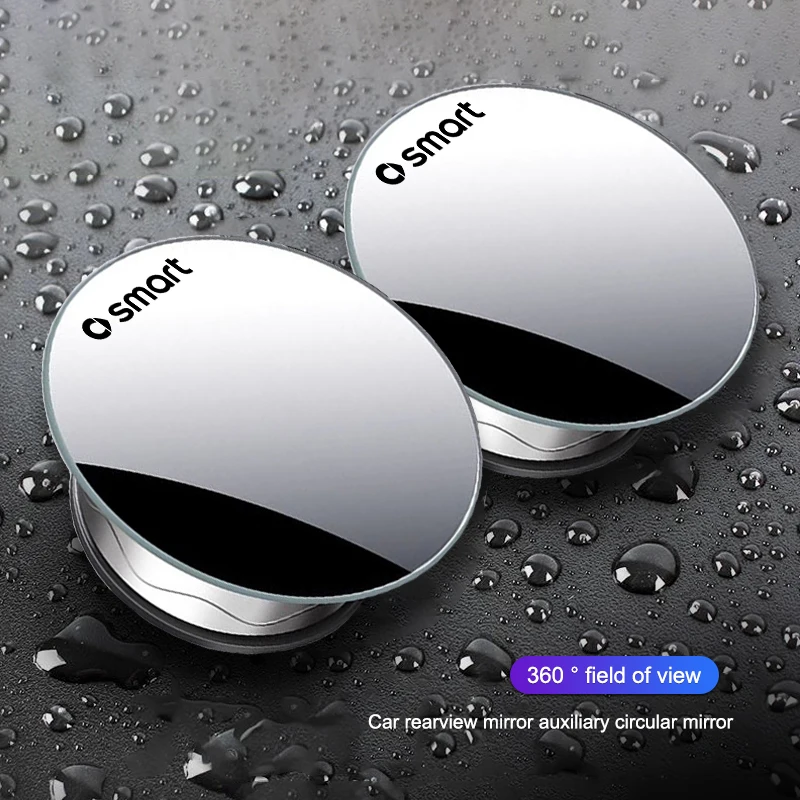 Auto-Rückspiegel umgekehrt 360° ° Unterstützender konvexer Spiegel für Smart EQ Fortwo Forfour 453 451 452 454 Roadster Forjeremy Forspeed Image