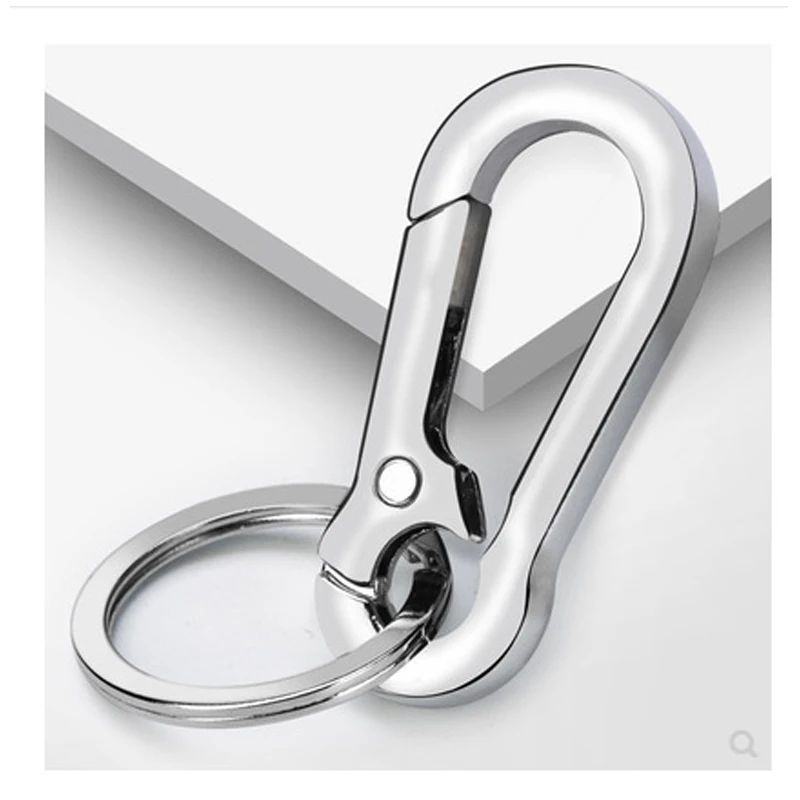 Schlüsselanhänger, Herren-Schlüsselanhänger zum Aufhängen an der Taille, kreative Einfachheit, Auto-Schlüsselanhänger, Paar-Metallanhänger, Schlüsselanhänger für den Heimgebrauch Image