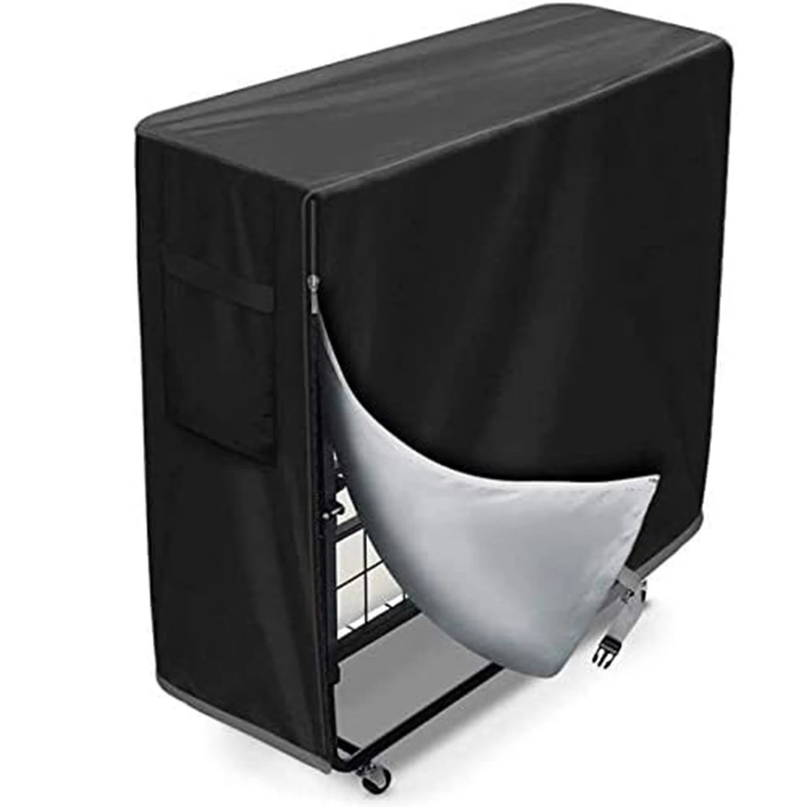 Klappbettbezug mit Reißverschluss, wasserdicht, staubdicht, UV-beständig, Lüftungsloch-Design, Bettaufbewahrungstasche für Büro, Freizeit, Camp Image