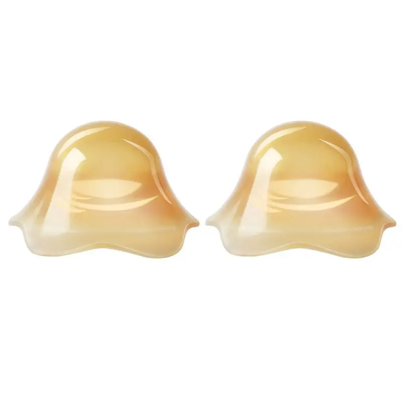 2Pcs Nano Silver Silicone Nipple Corrector Petal-Shaped Extractor Suction Device P31B