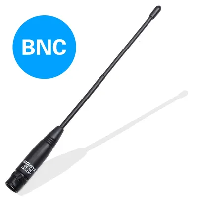 NA-701 BNC/Male 144/430MHz Dual Band High Gain Soft Antenna 10W NA701 for ICOM Yeasu Kenwood Walkie Talkie Two Way Radio