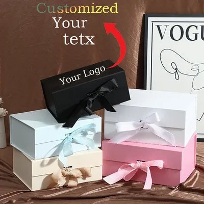 Custom Folding Gift Boxes Creative high-end Gift Packaging Boxes Valentine's Day anniversary Gift Boxes Gift Box Wholesale