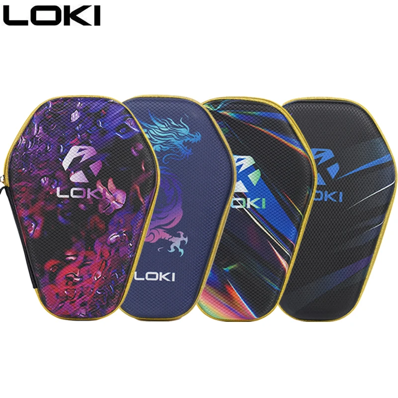 3Colors LOKI EVA Hard Racquet Sport Bags Table Tennis Racket Cover High Quality Waterproof Protection Case for Ping Pong Paddle