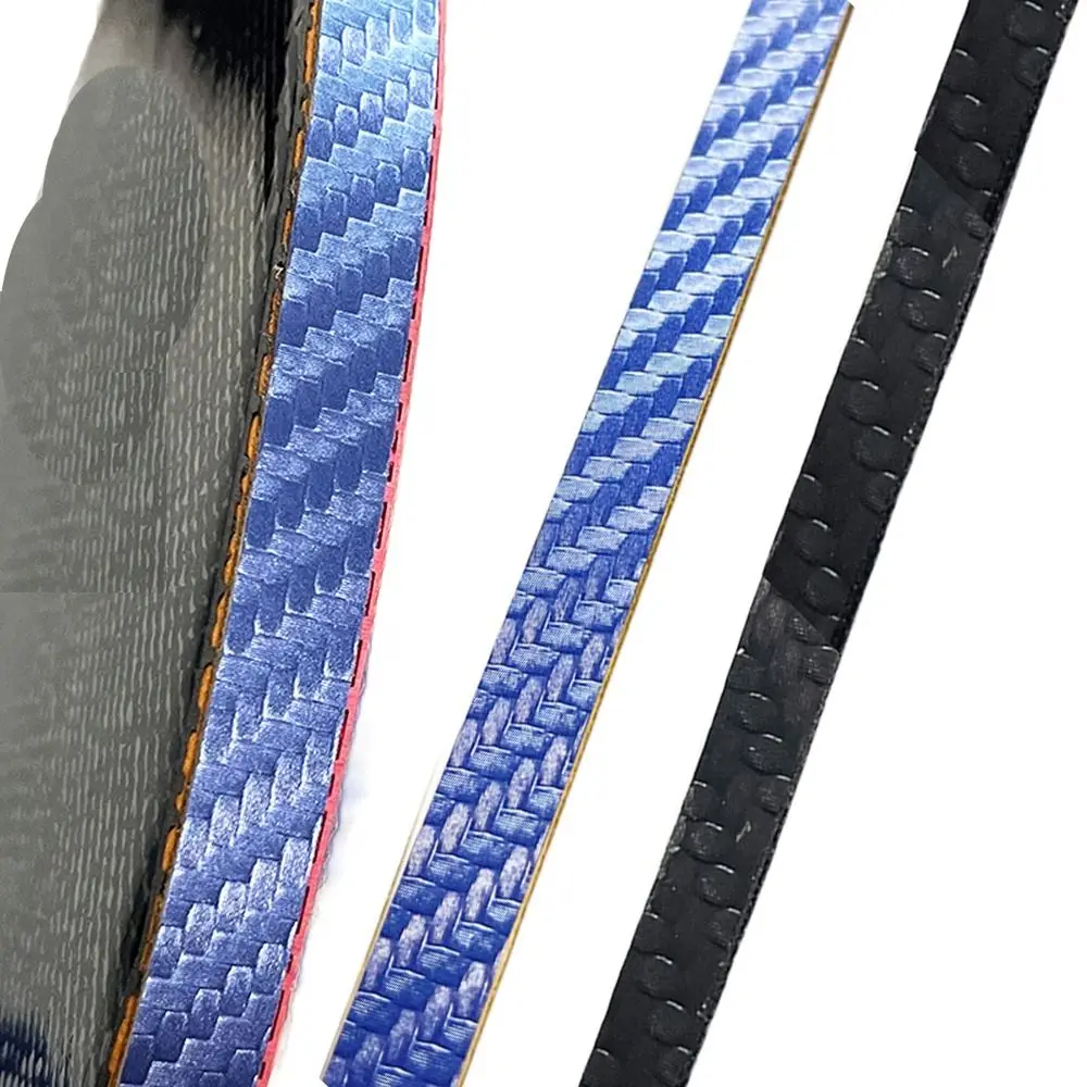 Self-adhesive Table Tennis Racket Edge Tape Super Hard Thickened Ping Pong Bat Protective Side Tape PU Carbon Fiber