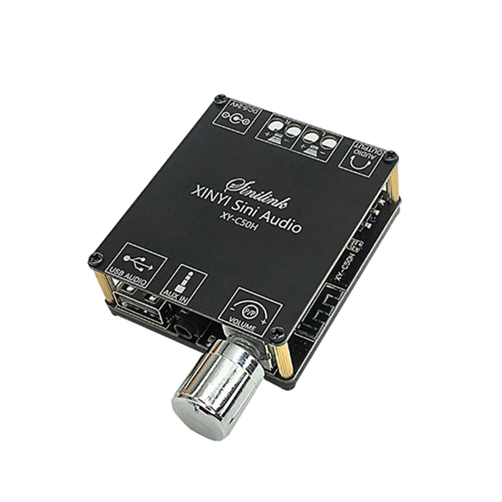 XY-C50H 50Wx2 Bluetooth 5,0 HiFi Wireless Audio Digital Power Verstärker Bord TPA3116D2 Dual Channel Stereo Drahtlose Lautsprecher Image