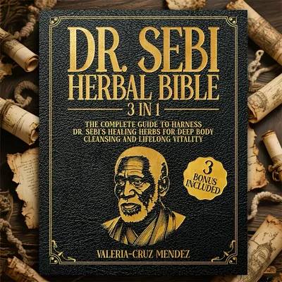 2025 Dr. Sebi Herbal Bible 3-in-1: Detoxify and Cleanse Your Body with Dr. Sebi's Healing Herbs for Lasting Health and Vitality