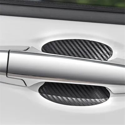 Universal Car Door Handle Stickers for Volkswagen VW polo Bora Golf 4 5 6 7 Magotan Sagitar CC Passat