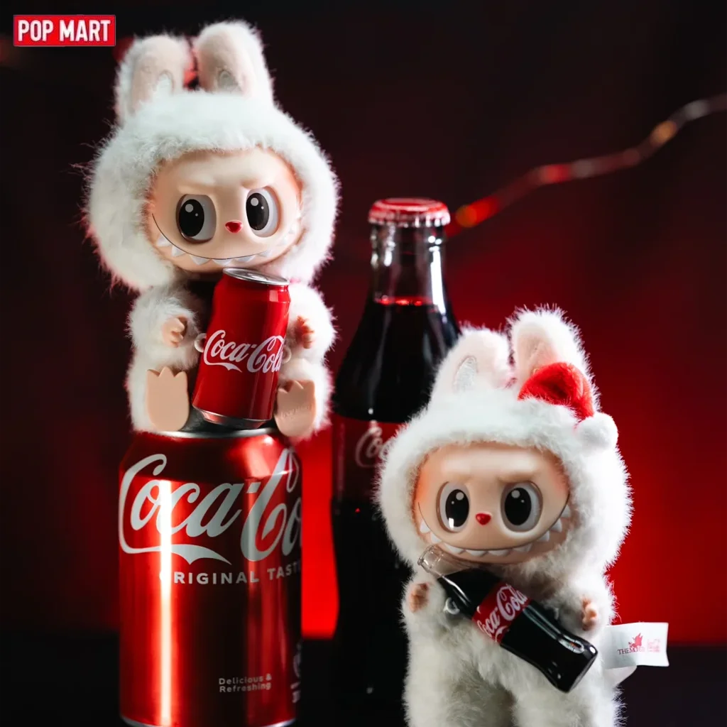 Pop Mart LABUBU Coca-Cola Blind Box: 2024, limitiert, authentisch, Partygeschenk, kinderfreundlich, Übersee-Versand! Image
