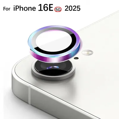 1Pc iphone16e Metal Camera Lens Protector for Apple iPhone 16e 5G HD Back DYM Aluminum Camera Glass 16 e Lens Case Accessories