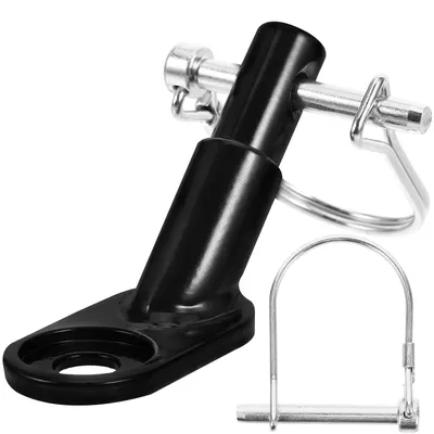 Bicycle Trailer Accessories Iron Hitch Connector Durable Bike Trailer Coupler Attachment Mountain Bike Cargo Rack