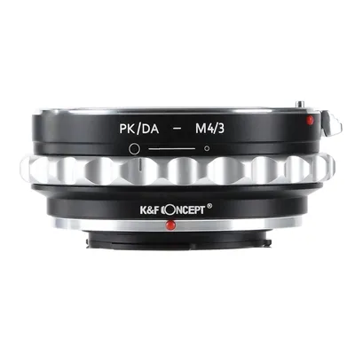 K&F Concept Manual Lens Mount Adapter Compatible for Pentax PK DA Mount Lens to Micro Four Thirds M4/3 MFT Mount Cameras DSLR