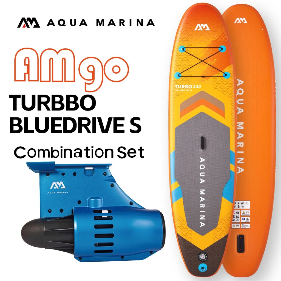AQUA MARINA elektrisches Paddle-Board 2025AMGO aufblasbares Paddle-Board Surfbrett SUP stehend IPX6 wasserdicht Image