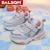 Mädchen Mode Casual Sportschuhe Kinder Leichte Bequeme Leder Laufsneaker Rutschfest