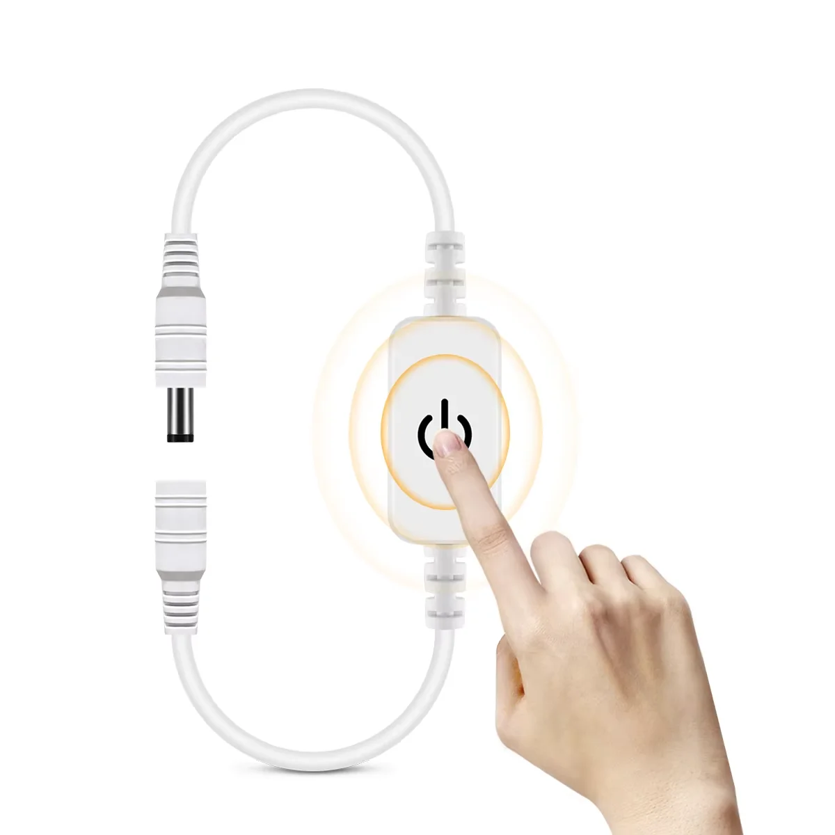12V-24V DC Schnittstelle LED Lichtschalter Touch On/Off Dimmer Controller für LED-Lichtleiste