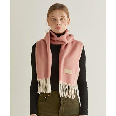 halden two tone cashmere muffler