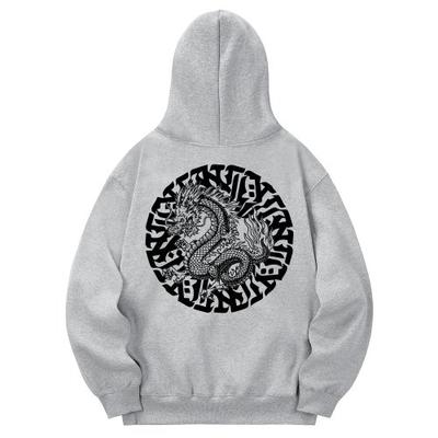 kan6312 KMG0203 Dragon Gate Hooded Gray