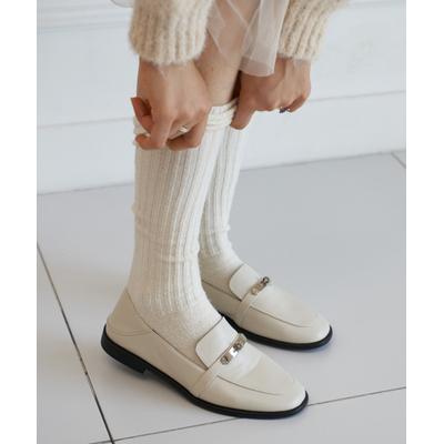 spur Alya Calfskin Two Way Mule Loafer 2cm -SA9032