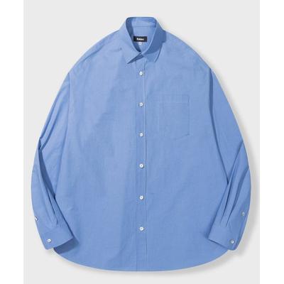 fielders Essential Paper Cotton Shirt SAX