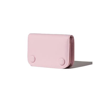 lemasque Dot Compact Business Card Holder Baby Pink