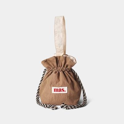 masmarulez Solid string bag _ Brown