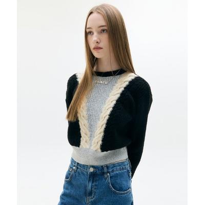 lartigent LX CABLE COLOR KNIT