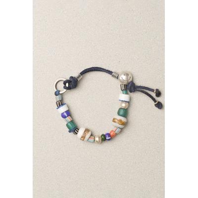 towtowarchive MAUI LEATHER BRACELET-NAVY: ARCHIVE-005
