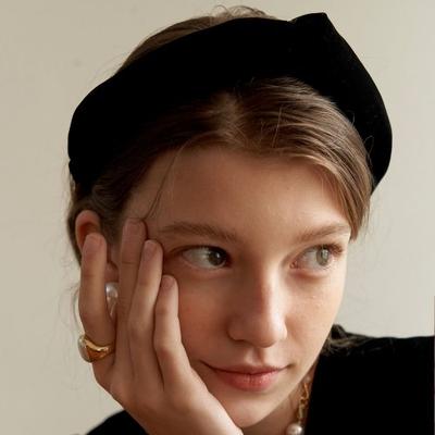 tatiana Bandana Velvet Hairband HB0102