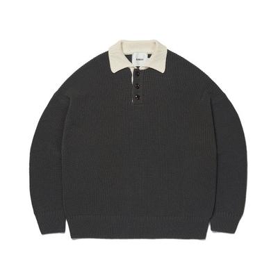 soundslife Heavy Cotton Rugby Knit Charcoal