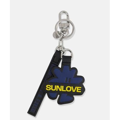 sunlove Baby Cali Leather Name Tag Black