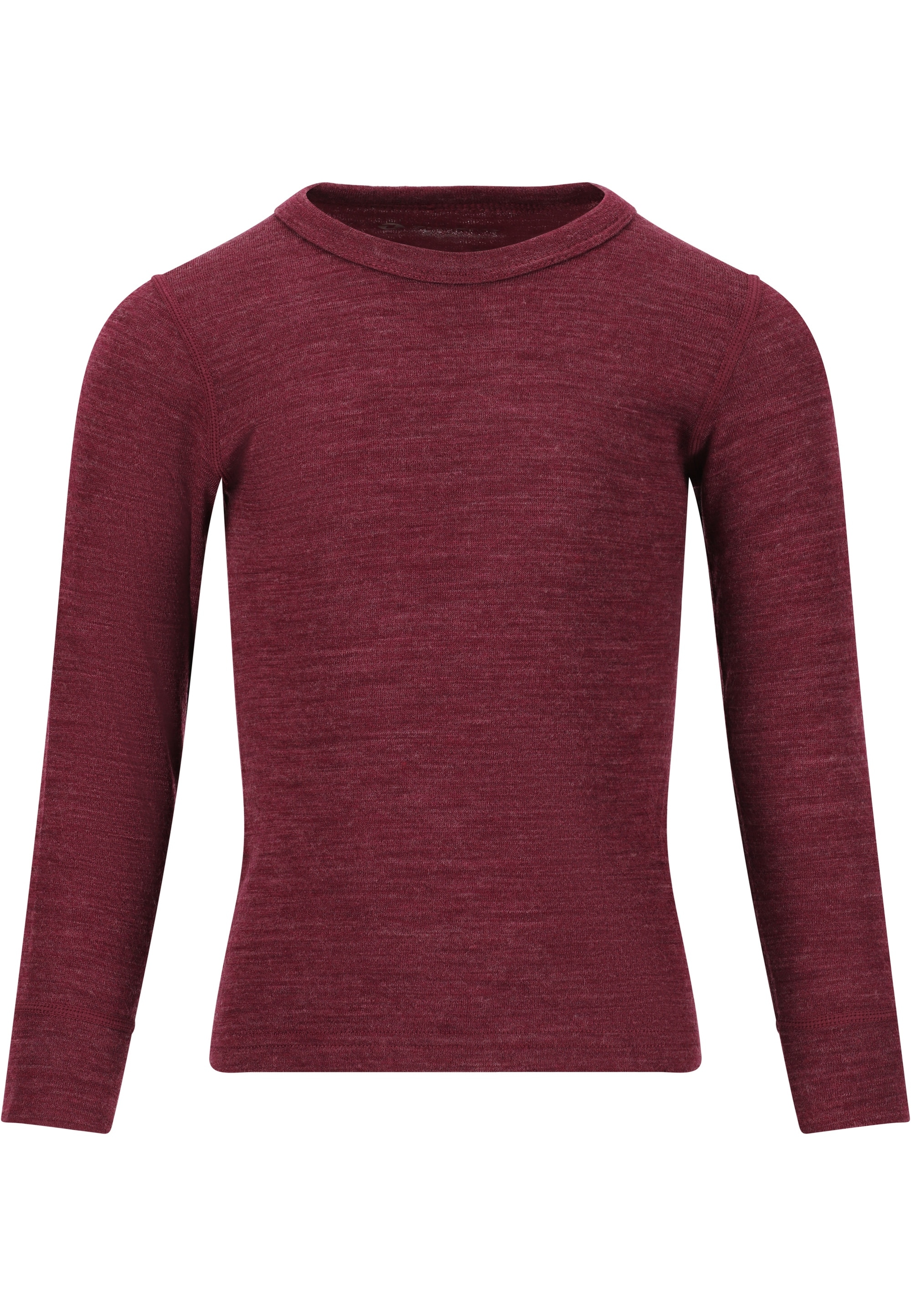 Funktionsshirt ZIGZAG "Terry", Kinder, Gr. 128, grau, 50% Wolle, 50% Polyester, unifarben, Shirts, mit feuchtigkeitsregulierender Eigenschaft Image