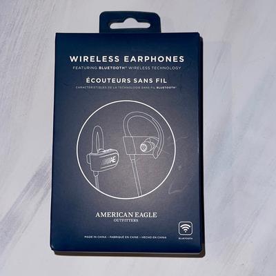 American Eagle Outfitters Other | American Eagle Bluetooth Wireless Earphones Control Buttons For Ease Of Use | Color: Blue | Size: Os