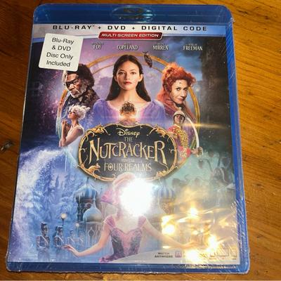 Disney Cameras, Photo & Video | Disney The Nutcracker And The Four Realms Blu-Ray With Purple And Gold Cover New | Color: Blue/Purple | Size: Os