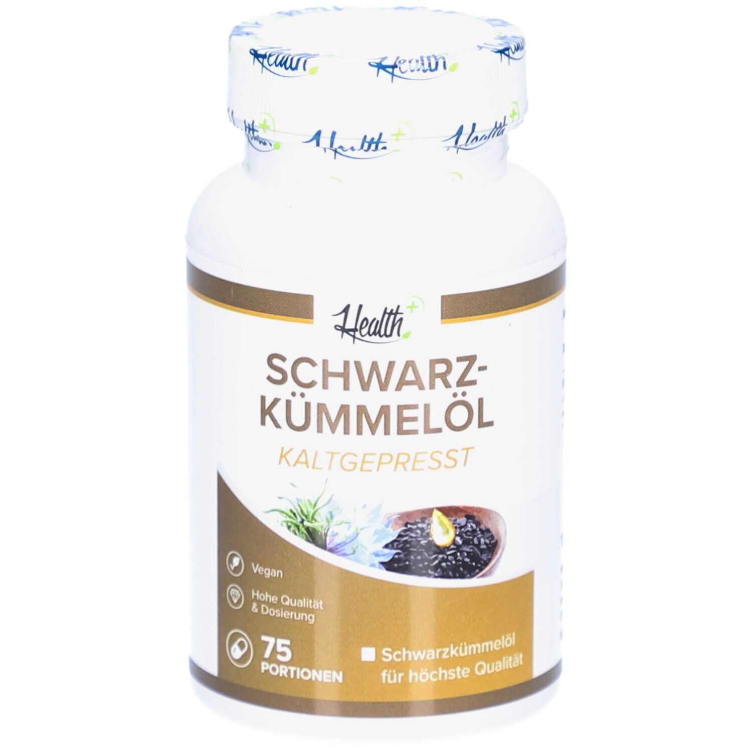 Health+ Black Cumin Oil (150 Caps) Unflavoured 150 St Kapseln