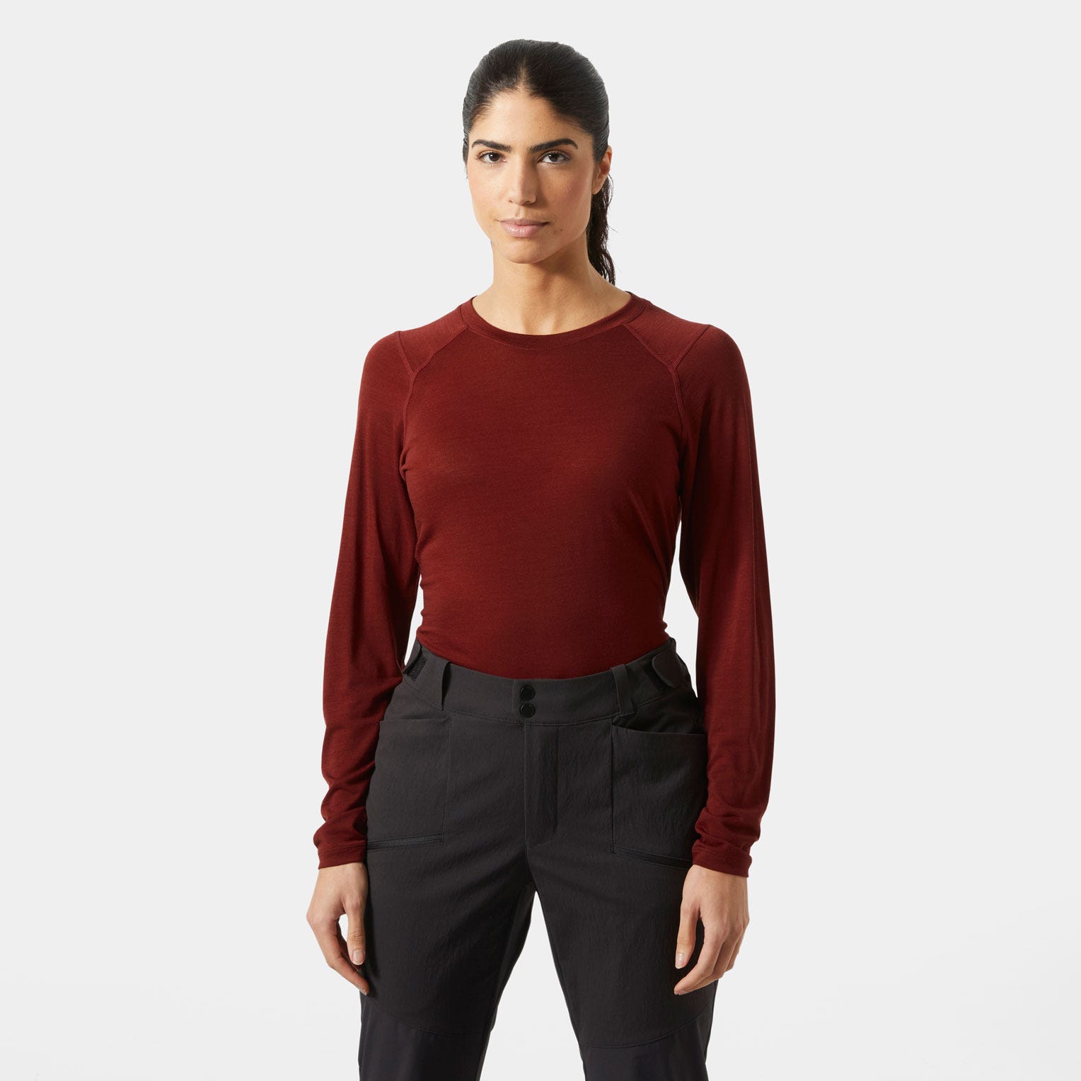 Helly Hansen Damen HH Merinowolle Langarm Shirt XS Image