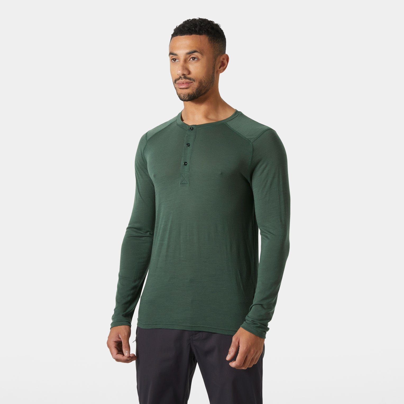 Helly Hansen HH Durawool Long Sleeve Henley Herren S Image