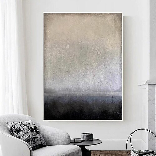 handgefertigte Ölgemälde Leinwand Wandkunst Dekoration Wabi-Sabi modern abstrakt für Wohnkultur gerollt rahmenlos ungedehntes Gemälde Image