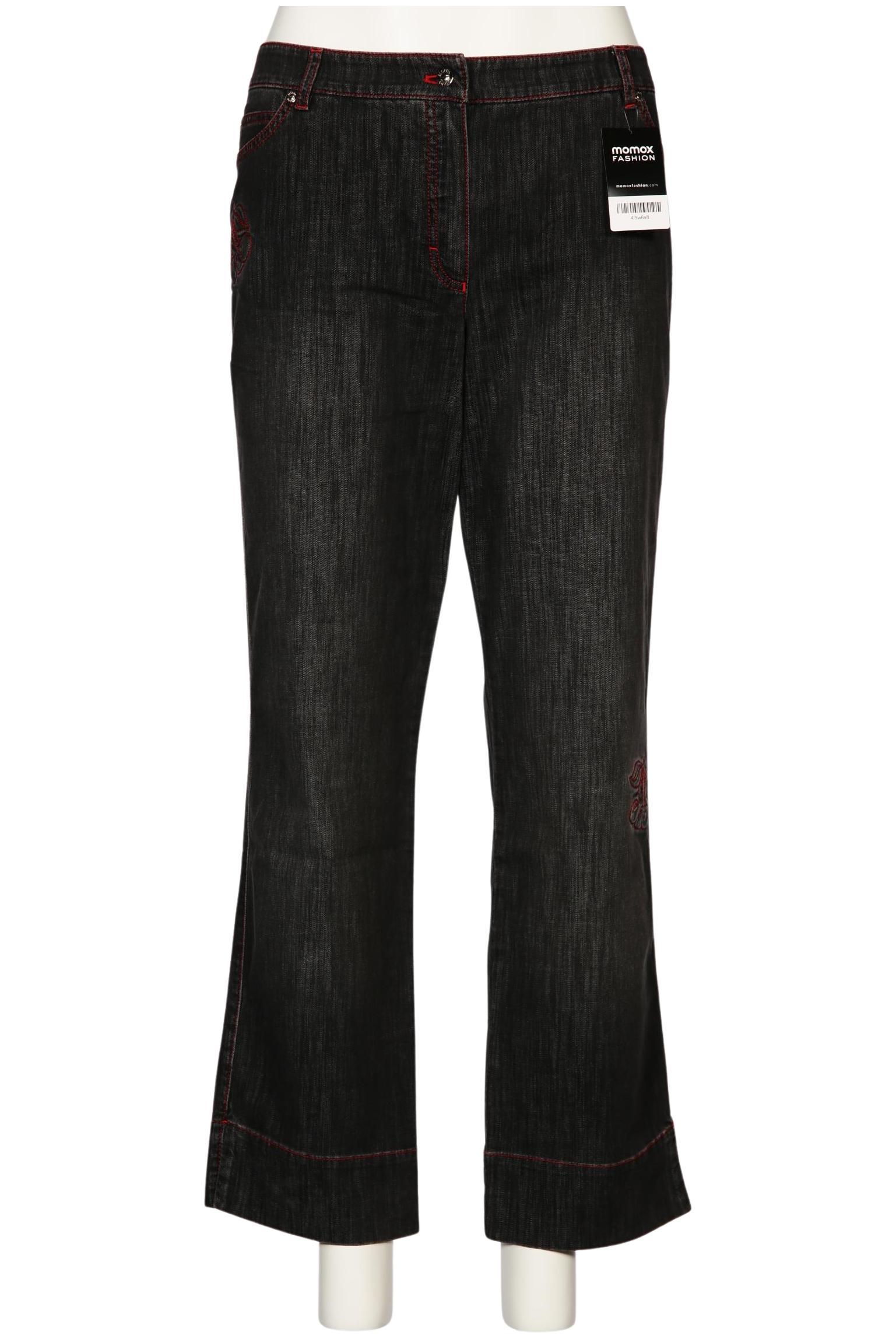 Escada Sport Damen Jeans, Gr. 44, grau, Elasthan, Baumwolle Image