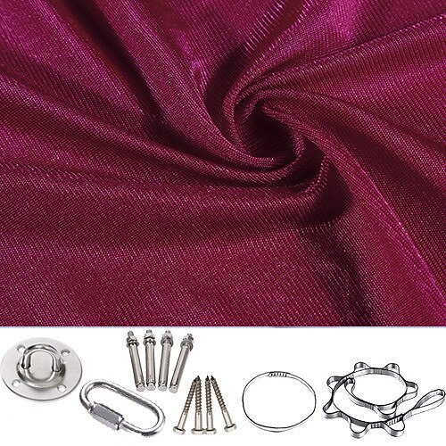 Indoor-Therapieschaukel für Kinder und Jugendliche. Verstellbare Luft-Yoga-Hängematte hat eine beruhigende Wirkung auf die Bedürfnisse von Kindern Image