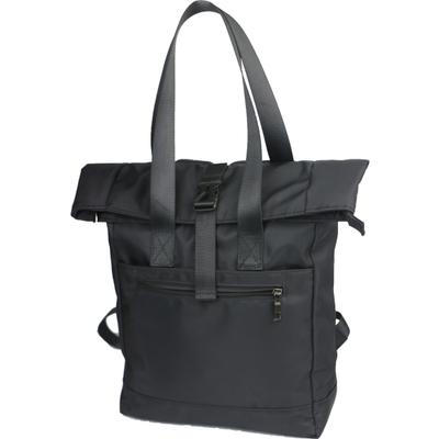 Tj Riley Convertible Tote Backpack, Black